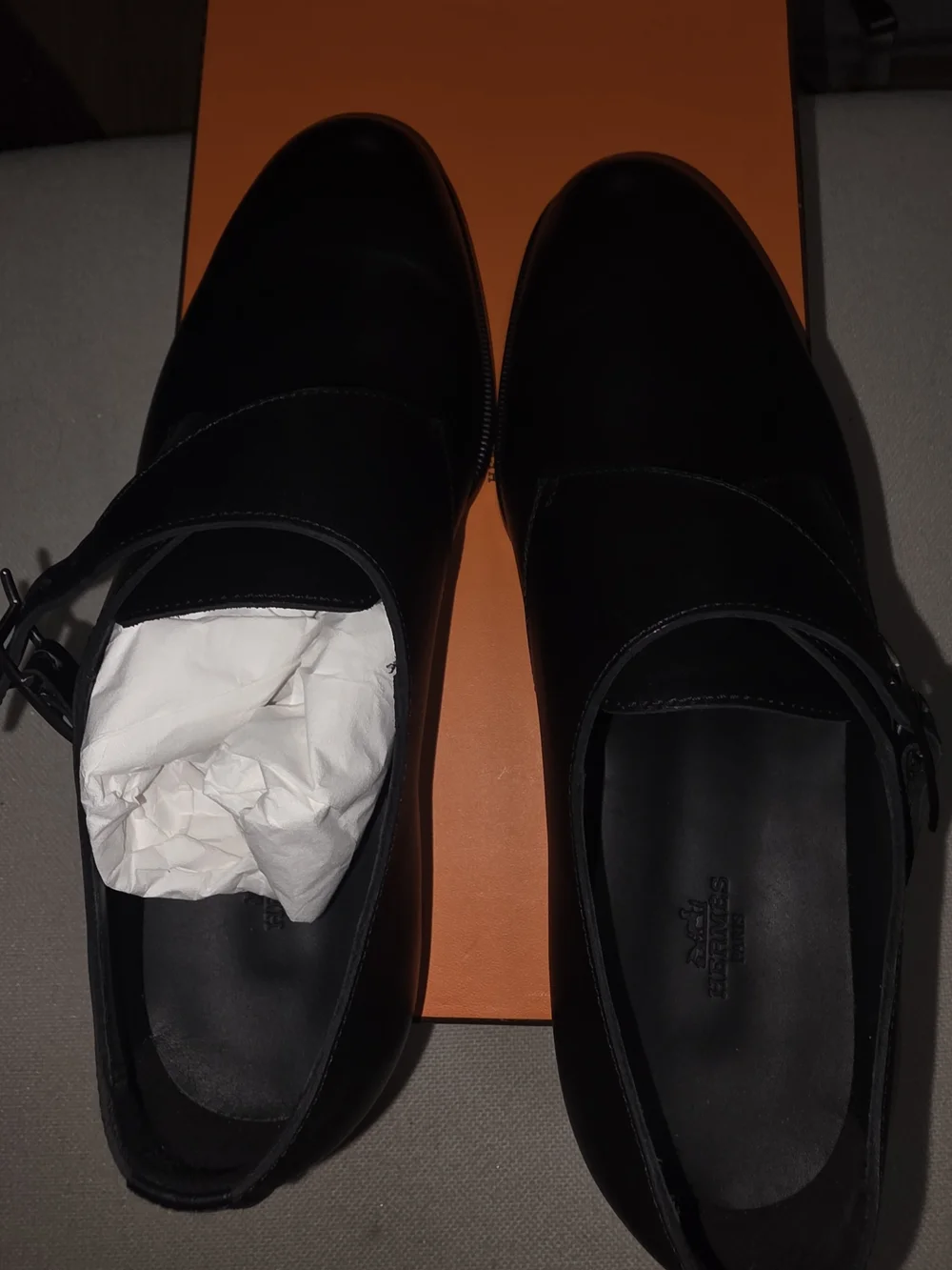 Brand New Hermès Derby Homme Joris Shoes